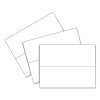 Scored Tent Cards, 4.25 X 11, White,1 Card/Sheet, 50 Sheets/Box