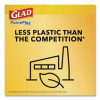 Tall Kitchen Drawstring Trash Bags With Leakguard, 13 Gal, Unscented, 23.47" x 25.38", White, 120/Box