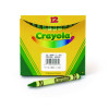 Bulk Crayons, Regular Size, 0.31" x 3.63", Green, 12/Box