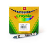 Bulk Crayons, Regular Size, 0.31" x 3.63", Gray, 12/Box