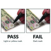 Smart Money Counter Pen For Usd,  Includes Coiled Cable And Self-Adhesive Counter Mount, Black