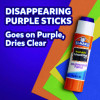 Disappearing Purple School Glue Stick, 0.21 Oz, Dries Clear, 8/Pack