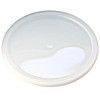 Pro Kal Polyethylene Flush Fill Round Deli Lids, 4.6" Diameter, Clear, Plastic, 500/Carton