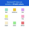 Colors Print Paper, 20 Lb Bond Weight, 8.5 x 14, Canary, 500/Ream