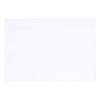 Placemats, Smooth Surface, Scalloped Edges, 13.5" x 9.63", White, 1,000/Carton
