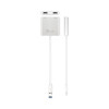 Usb To Hdmi Adapter, 7.87", Silver/White
