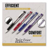 Twist-Erase Click Mechanical Pencil, 0.7 Mm, Hb (#2), Black Lead, Assorted Barrel Colors, 6/Pack