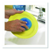 Poly Mesh Scrubbers, Blue, 3/Pack