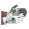 Great White 3Gx Seamless Knit Dyneema Diamond Blended Gloves, En388: 4542, Large, White/Gray, Pair