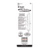 Dr. Grip Center Of Gravity Ballpoint Pen, Retractable, Medium 1 Mm, Black Ink, Silver/Charcoal Barrel