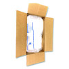 Foam Hinged Lid Containers, 3-Compartment, 9 x 9 x 3, White, Foam, 200/Carton