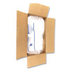 Foam Hinged Lid Containers, 3-Compartment, 9 x 9 x 3, White, Foam, 200/Carton