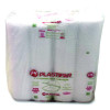 Foam Hinged Lid Containers, 6 x 6 x 3, White, Foam, 500/Carton