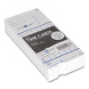 Time Clock Cards For Pyramid Technologies 2000/6000, Two Sides, 3.38 X 7.44, 100/Pack