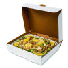 Catering Boxes, 10.88 x 13 x 3, White, Paper, 50/Carton