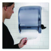 Classic Element Lever Roll Towel Dispenser, 12.5 x 8.5 x 12.75, Blue