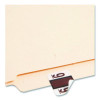 Numerical End Tab File Folder Labels, 9, 1 X 1.25, White, 500/Roll