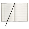 Royale Casebound Business Notebooks, 1-Subject, Medium/College Rule, Black/Gray Cover, (96) 11.75 X 8.25 Sheets