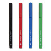 Permanent Marker, Pen-Style, Extra-Fine Needle Tip, Assorted Colors, 12/Pack