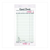 One-Part Guest Check Pad With Perforated Stub, One-Part (No Copies), 3.4 x 6.25, 50 Forms/Pad, 10 Pads/Pack