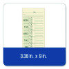 Time Cards For Pyramid 1000 Time Clock, Two Sides, 3.38 x 9, 200/Pack