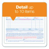 Bill Of Lading - Short Form For Up To Ten Articles, Three-Part Carbonless, 8.5 x 6.94, 250 Forms Total