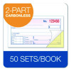 Money/Rent Receipt Book, Two-Part Carbonless, 4.88 x 2.75, 50 Receipts/Book, 3 Books/Pack