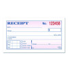 Money/Rent Receipt Book, Two-Part Carbonless, 4.88 x 2.75, 50 Receipts/Book, 3 Books/Pack