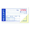 Write 'n Stick Receipt Book, Two-Part Carbonless, 4.88 x 2.75, 50 Forms Total