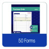 Multipart Purchase Order Pad, Two-Part Carbonless, 5.56 x 7.94, 50 Forms Total