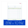 Multipart Sales Order Pad, Two-Part Carbonless, 8.38 x 10.19, 50 Forms Total