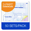 Multipart Auto Repair Work Order Forms With Checklist For Routine Jobs, Three-Part Carbonless, 10.94 x 8.5, 50 Forms Total