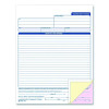 Multipart Contractors Invoice Pad, Three-Part Carbonless, 8.34 x 10.84, 50 Forms Total