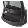 Alera Ashdale Ergonomic Fabric Swivel Task Chair, Supports 275 Lb, 18.15 To 21.89 Seat Height, Black Seat/Back, Silver Base