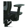 Alera Hollins Ergonomic Mesh Swivel Task Chair, Supports Up To 275Lb, 18.57 To 22.54 Seat Height, Black Seat/Back, Black Base