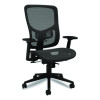 Alera Hollins Ergonomic Mesh Swivel Task Chair, Supports Up To 275Lb, 18.57 To 22.54 Seat Height, Black Seat/Back, Black Base