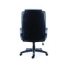 Alera Kirkdale Bonded Leather Manager Chair, Supports Up To 275 Lb, 16.18 To 22.76 Seat Height, Black Seat/Back, Black Base