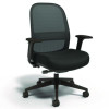Alera Kempton Ergonomic Fabric Mesh Swivel Task Chair, Supports Up To 275Lb, 18.31 To 22.17 Seat Height, Black Seat/Back/Base