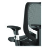 Alera Minerva Ergonomic Mesh Swivel Task Chair, Support Up To 275Lb, 17.24 To 20.98 Seat Height, Black Seat/Back, Silver Base