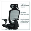 Alera Minerva Ergonomic Mesh Swivel Task Chair, Supports Up To 275Lb, 17.24 To 20.98 Seat Height, Gray Seat/Back, Silver Base