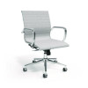 Alera Siskin Fabric Managers Chair, Supports Up To 275 Lb, 16.93 To 20.67 Seat Height, Gray Seat, Gray Back, Chrome Base