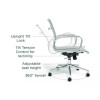 Alera Siskin Fabric Managers Chair, Supports Up To 275 Lb, 16.93 To 20.67 Seat Height, Gray Seat, Gray Back, Chrome Base