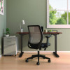 Alera Wessex Ergonomic Fabric Mesh Swivel Task Chair, Supports Up To 275Lbs, 17.09 To 20.83 Seat Height, Black Seat/Back/Base