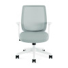 Alera Wessex Ergonomic Fabric Mesh Swivel Task Chair, Supports 275 Lb, 17.09 To 20.83 Seat Height, Gray Seat/Back, White Base