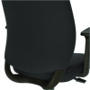 Alera Wessex Drafting Stool, Fabric, Supports Up To 275 Lb, 27.95 To 33.66 Seat Height, Black Seat, Black Back, Black Base