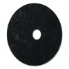 Stripping Pad, 12" Diameter, Black, 5/Carton