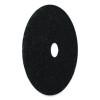 Stripping Pad, 15" Diameter, Black, 5/Carton