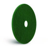Scrubbing Pad, 13" Diameter, Green, 5/Carton