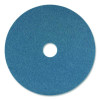 Cleaner Pad, 16" Diameter, Blue, 5/Carton