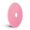 Remover Burnishing Pads, 20", Pink, 5/Carton